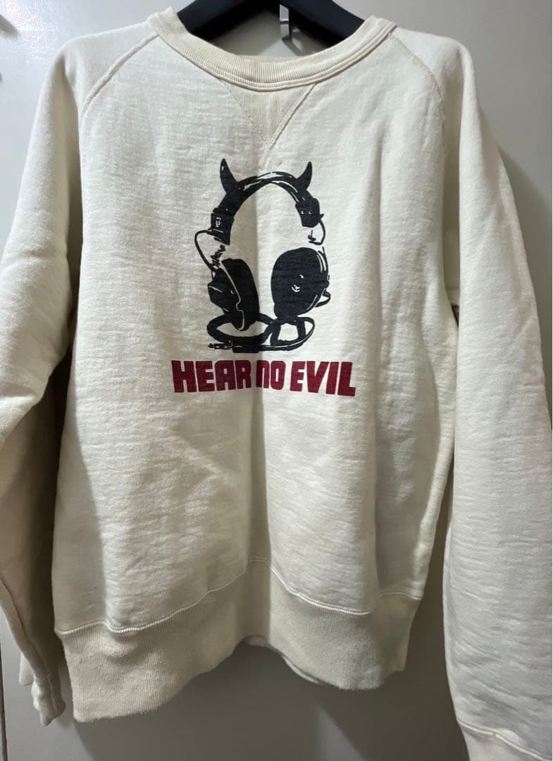 マ*コ様 ヒステリックグラマー　スウェット　HEAR NO EVIL hysteric glamour ヒステリックグラマー SEE NO EVIL スウェット