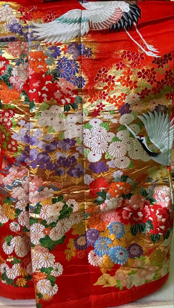 花嫁衣裳 婚礼衣裳 打掛け 赤系