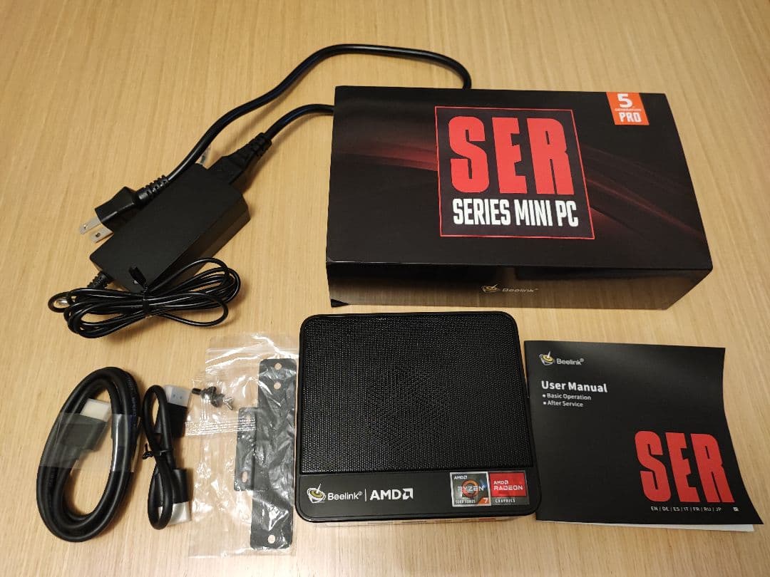 【ジャンク品】Beelink SER Series Mini PC Amazon.com: Beelink SER3 Mini PC, AMD Ryzen 3 3200U(up to 3.5GHz