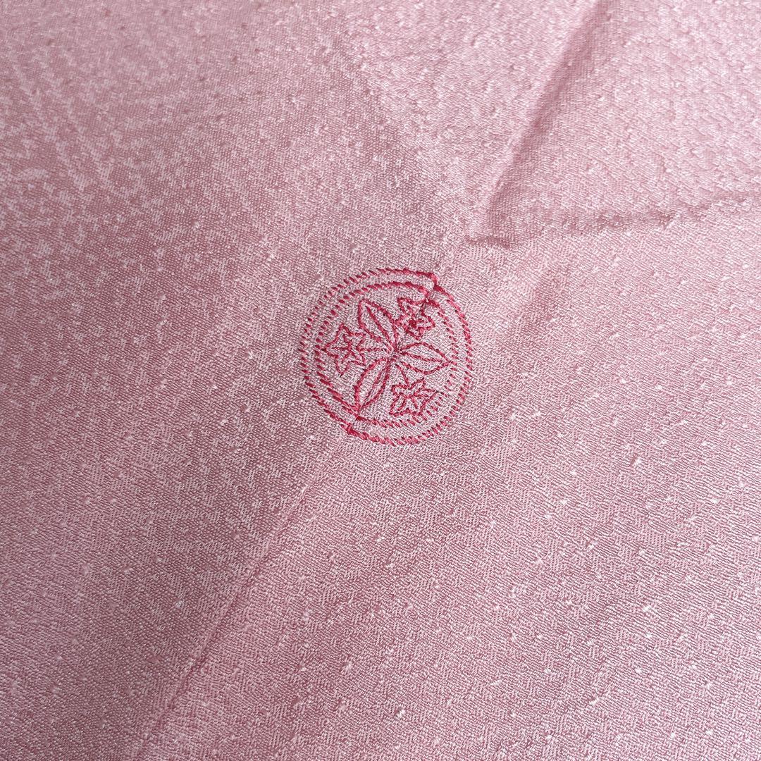 色無地 フルセット 三つ葉竜胆 紗綾形地紋 東京ますいわ屋 シンプル