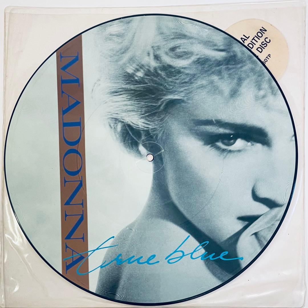 Madonna　True Blue　マドンナ　ピクチャー　レコード　12” MADONNA TRUE BLUE 12'' PICTURE DISC VINYL LP JAPAN 1987 BLUE HEART