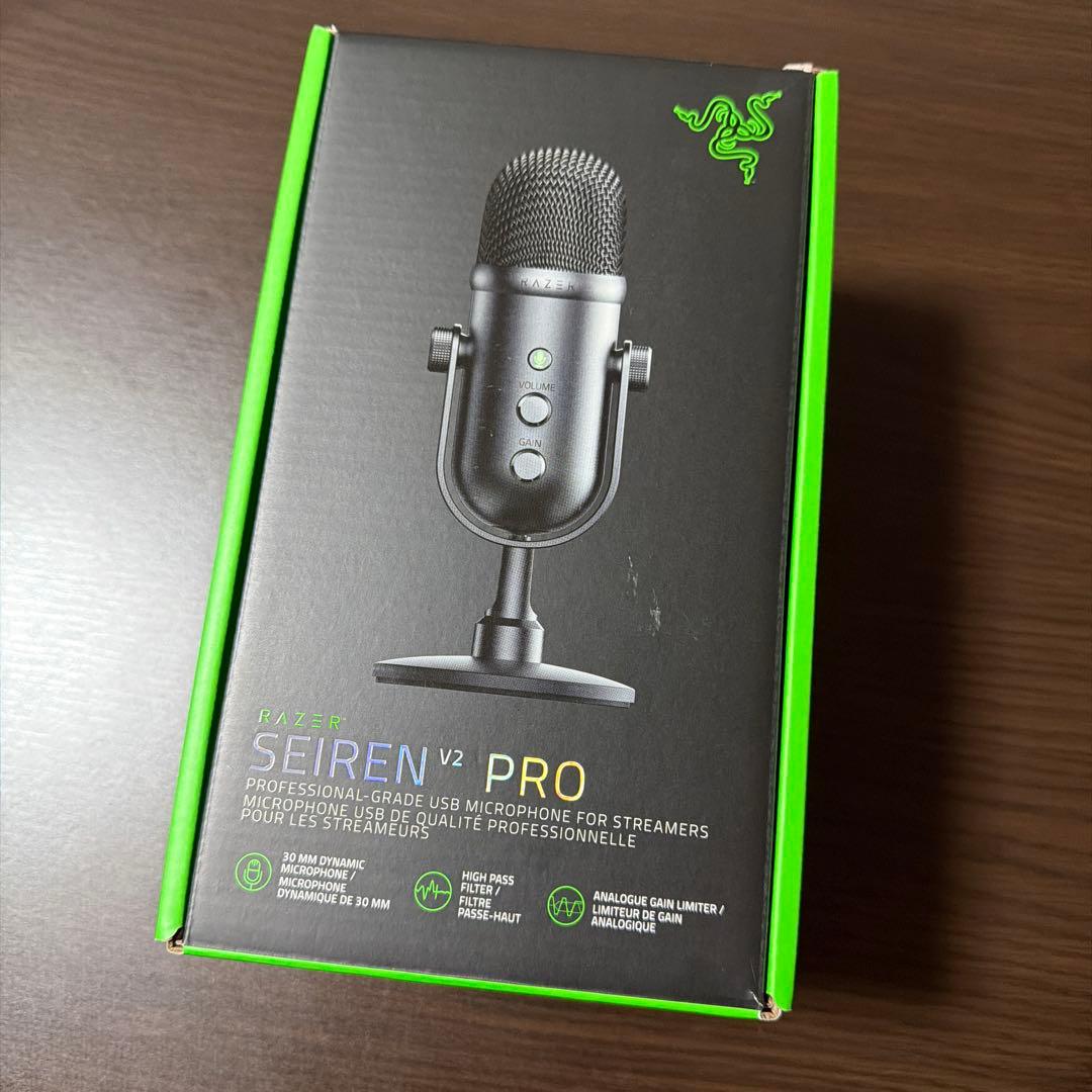 Razer Seiren V2 Pro USB ダイナミックマイク - メルカリ