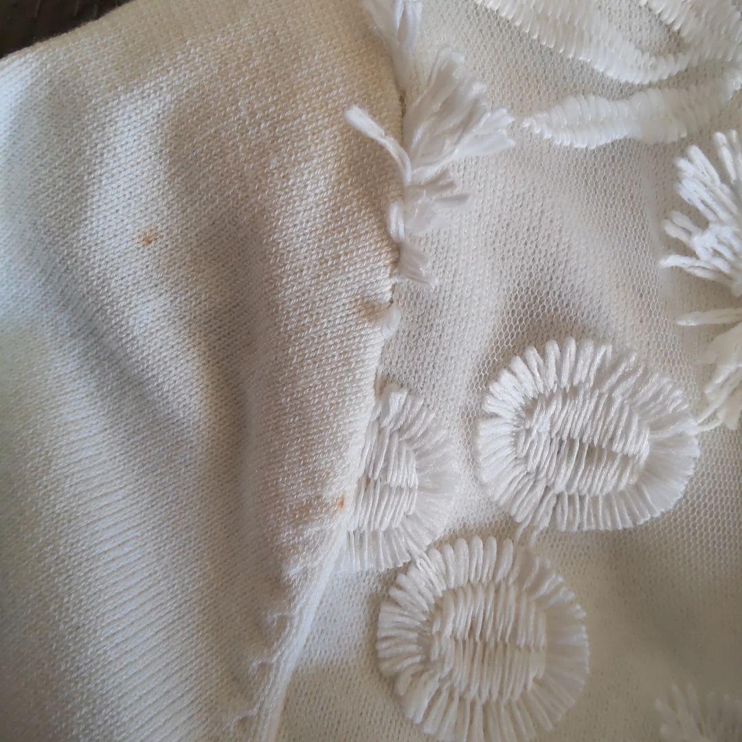 新品タグ付き！ランバンオンブルー刺繍パールカーディガン 38 - メルカリ