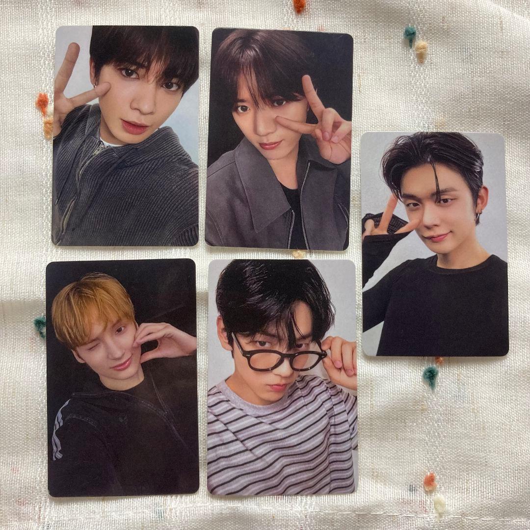 TXT LINE ミュージック MUSIC 当選 トレカ 5枚 TXT LINE MUSIC 当選