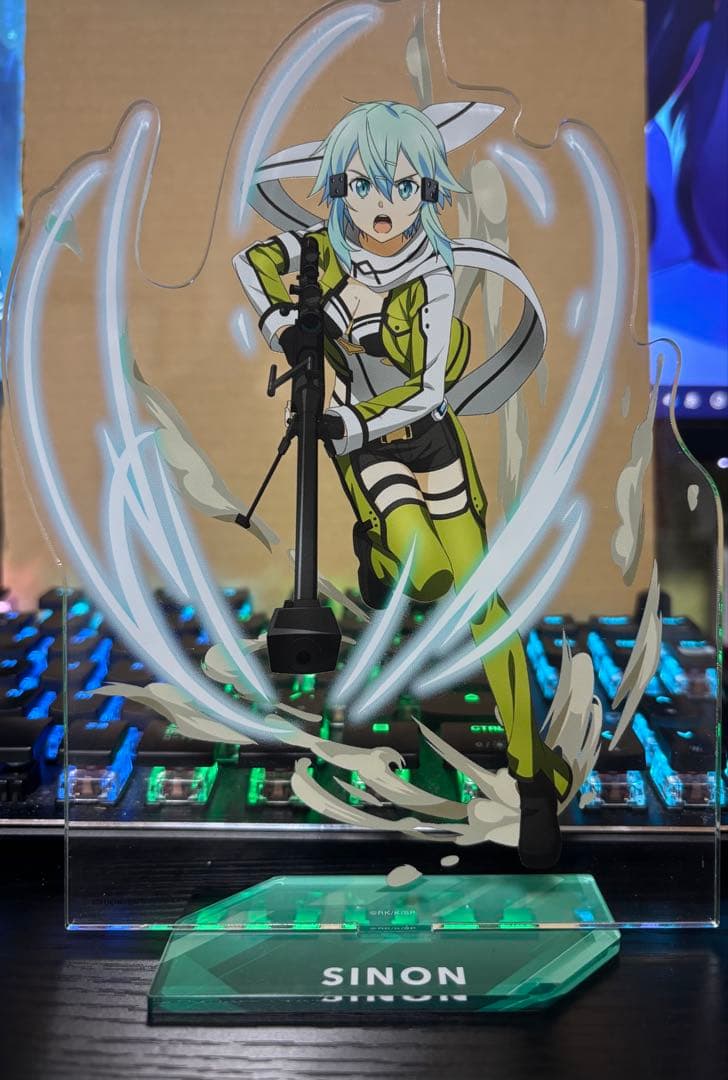 ソードアート・オンライン シノン アクリルスタンド - メルカリ