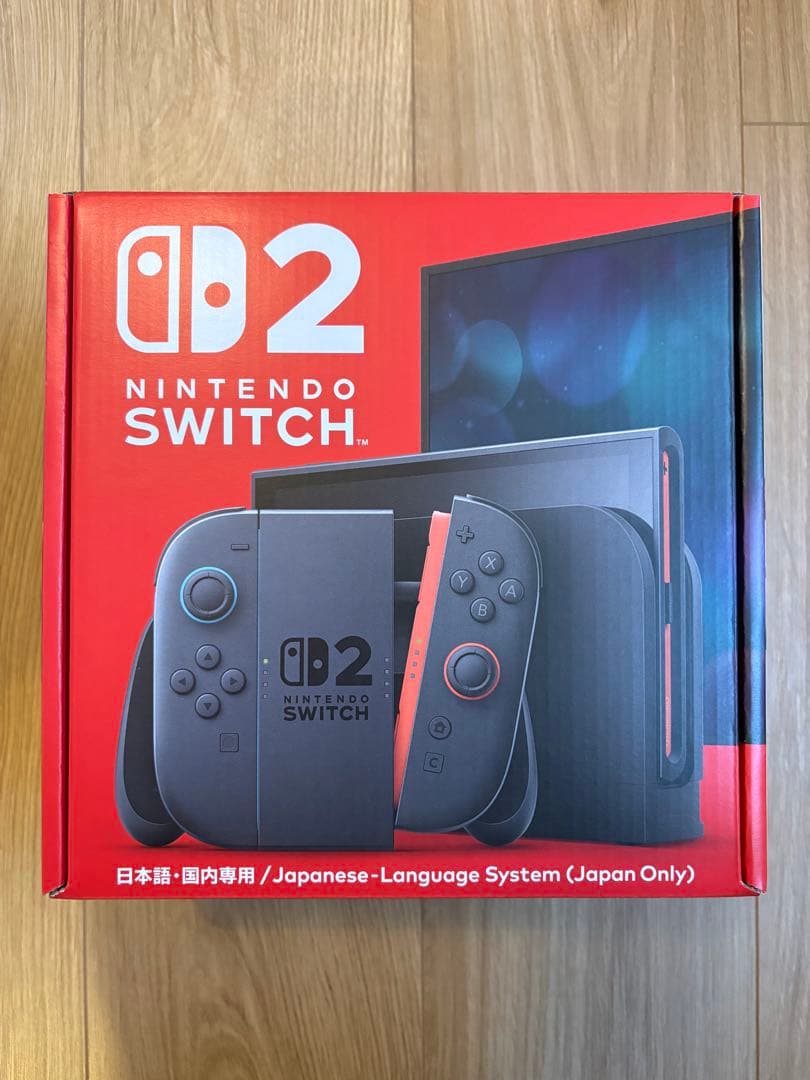 【新品・未開封】Nintendo Switch2 日本国内専用モデル｜抽選当選品 Amazon.co.jp: Nintendo Switch 2(日本語・国内専用) : ゲーム