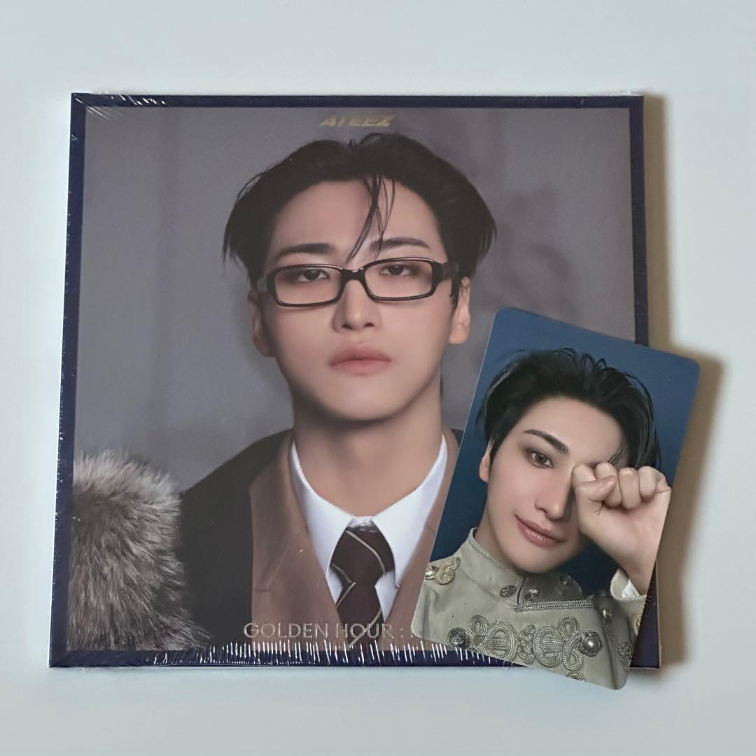 ATEEZ GOLDEN HOUR digipack ソンファ セット - メルカリ