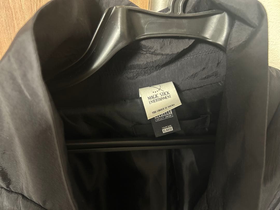 MAGIC STICK ロング ダウン コート XL 黒 マジックスティック