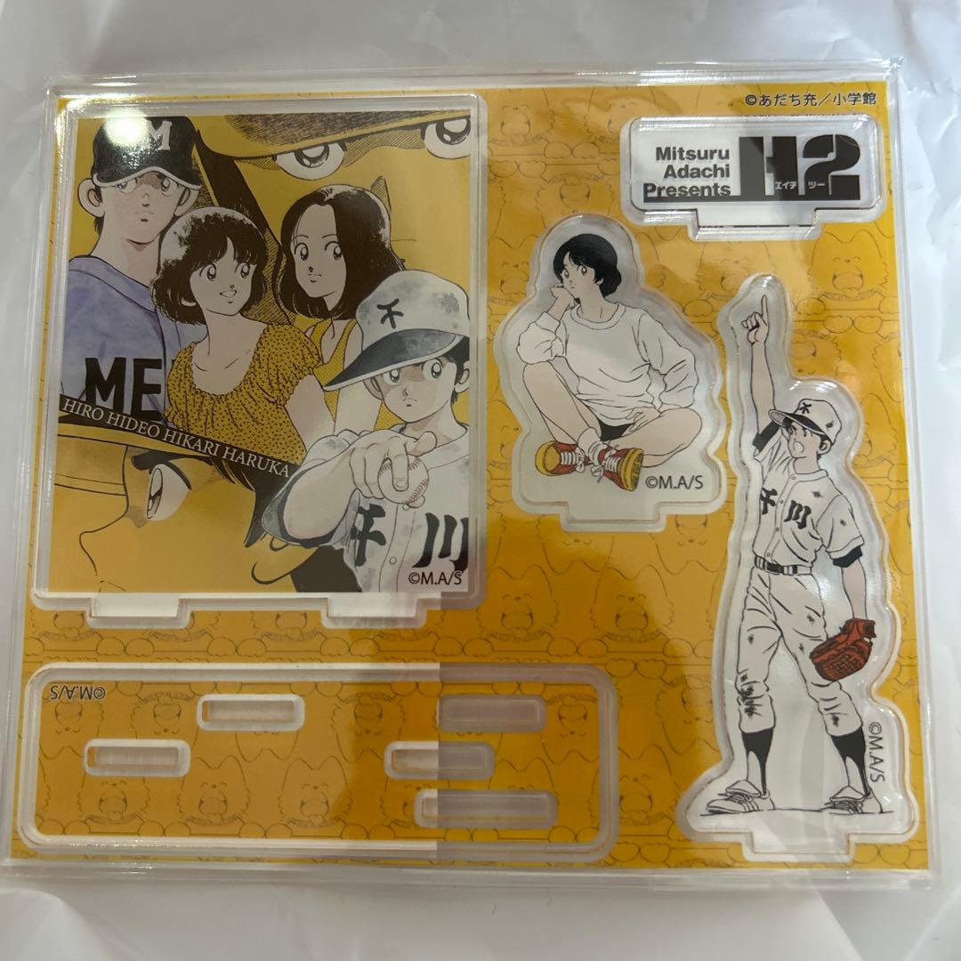 あだち充 画業55周年記念」アクリルジオラマスタンド（ラフ）｜郵便局