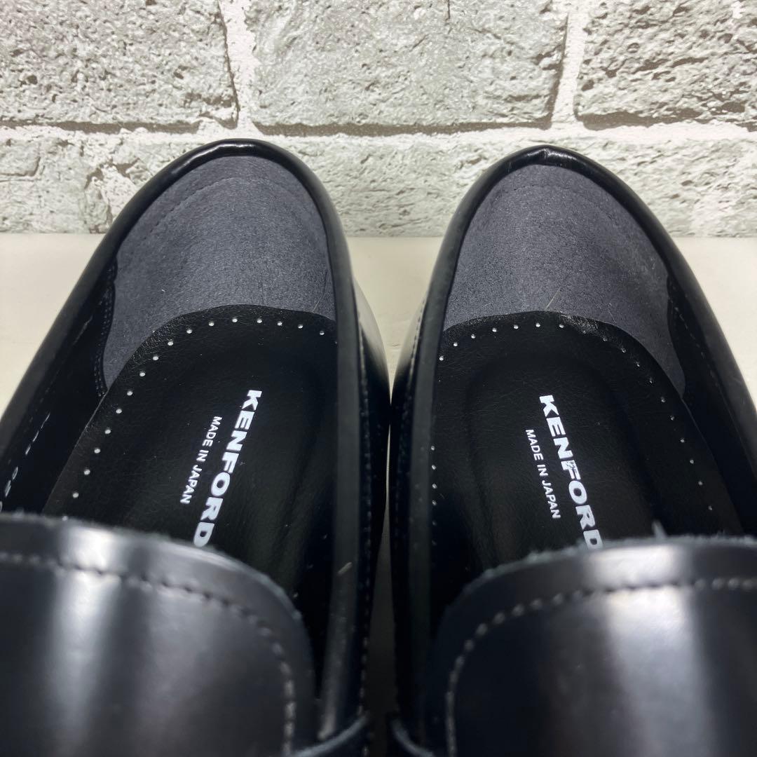 【未使用品】KENFORD 25.5cm ローファー タンクソール レザー