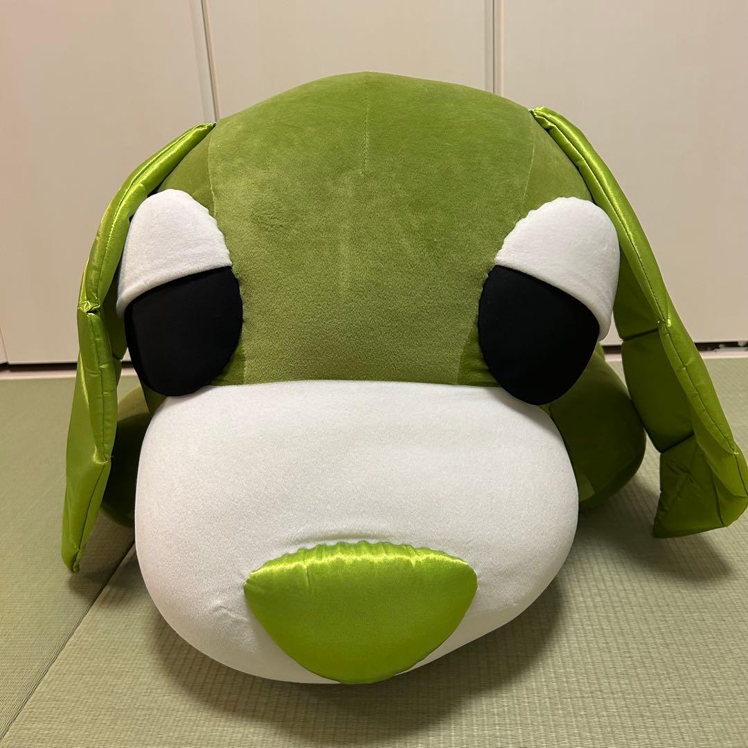 お茶犬 リョク 超特大 ぬいぐるみ - メルカリ