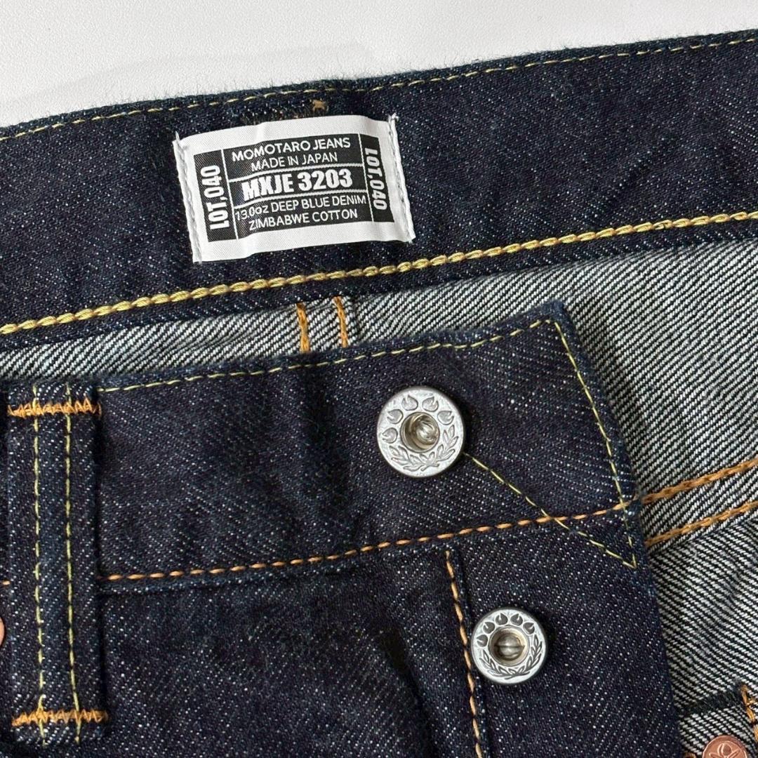 新品未使用】 桃太郎ジーンズ MXJE3203 出陣スリムストレート 31