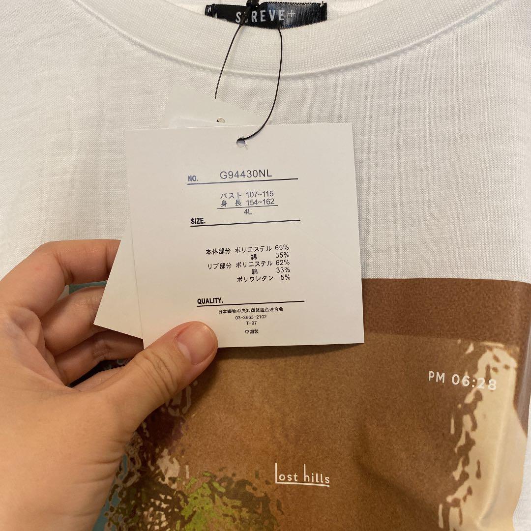 しまむら 4L Tシャツ タグ付き 新品未使用 - メルカリ