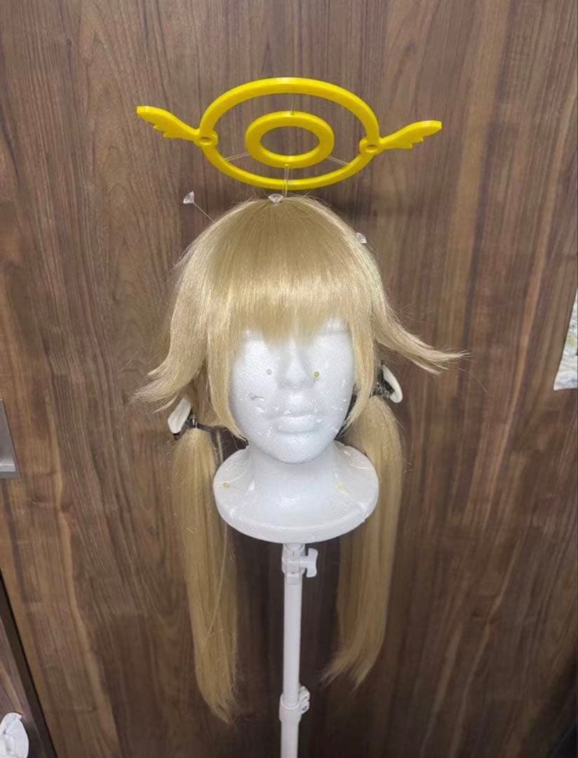 和狐  ヒフミ ブルーアーカイブ ウィッグ、服、ヘイロー 和狐 ヒフミ ブルーアーカイブ ウィッグ、服、ヘイロー