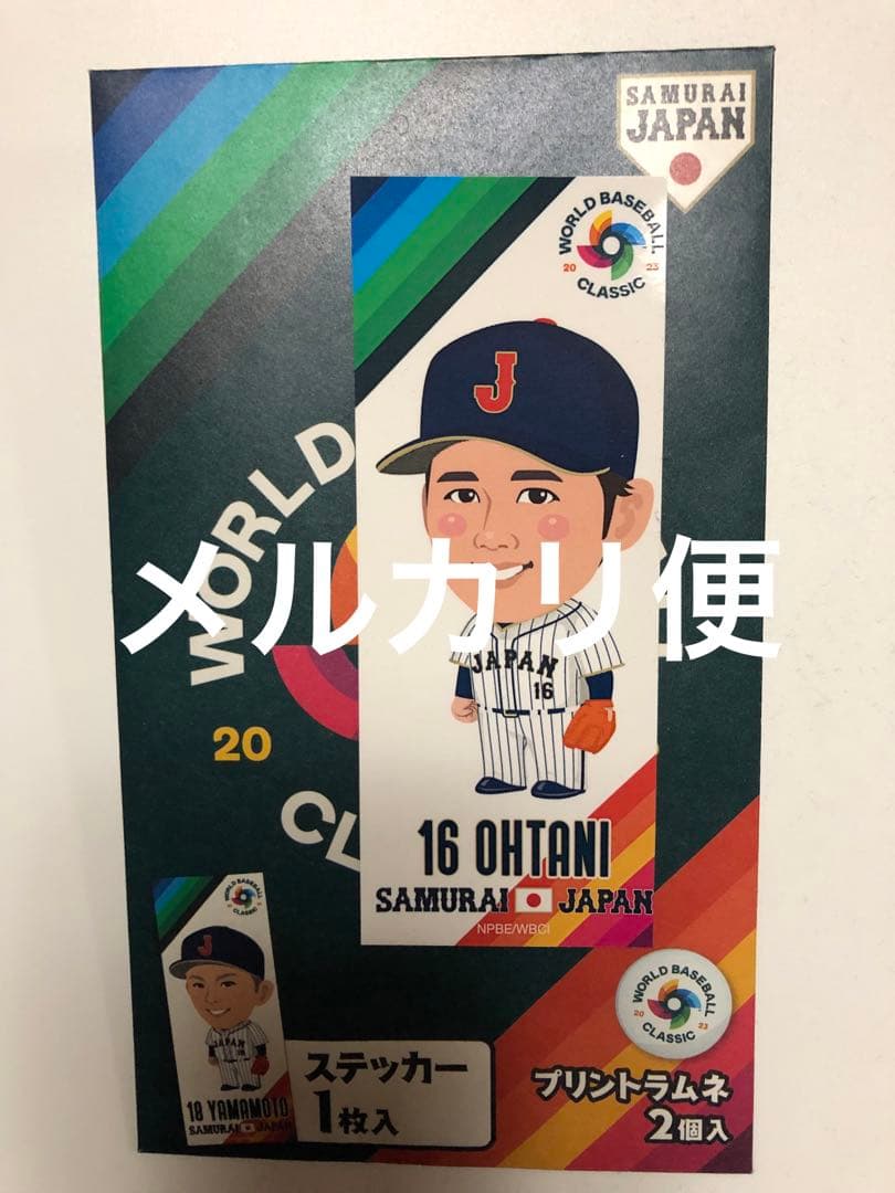 大谷翔平　侍ジャパン　ステッカー 大谷 翔平 日本代表 ダイカットステッカー 2026 WBC 侍ジャパン - メルカリ