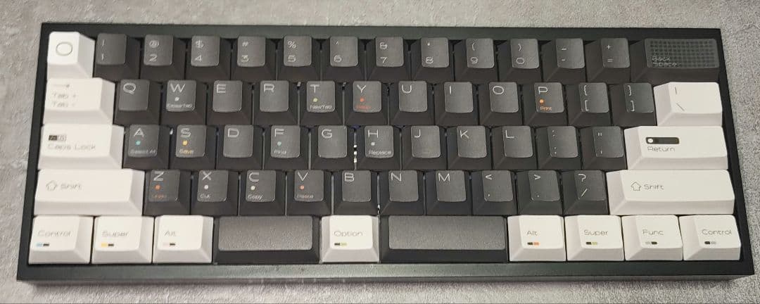 rakka 60 atlas　ラピトリ　キーボード　本体 自由な配列/LED基板分離設計が特徴のラピトリキーボードキット「RAKKA