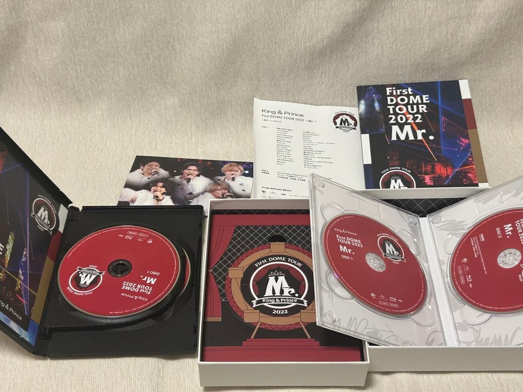 King & Prince ライブ映像 Blu-ray アルバム クリアカード