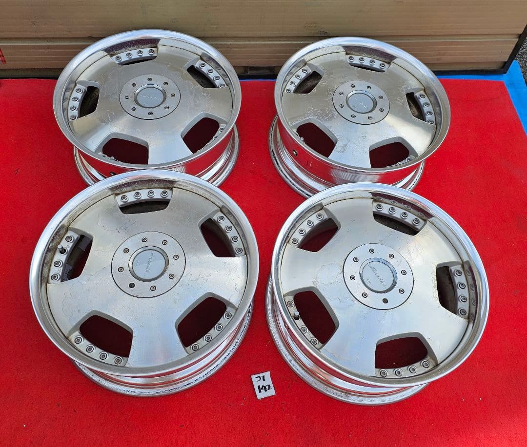 日本製。WORK ユーロライン 18インチ×7.5J +42 PCD114.3 - メルカリ