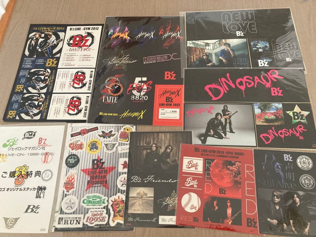 ③B'z Party ステッカー 購入特典 会場限定　稲葉浩志松本孝弘　FYOP ③B'z Party ステッカー 購入特典 会場限定 稲葉浩志 松本孝弘 - メルカリ