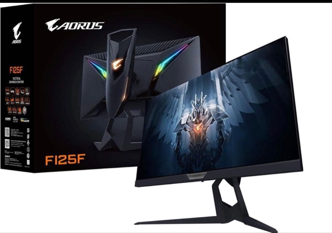 こ*は様 AORUS FI25F FHD 240Hz ゲーミングモニター　IPS 25993