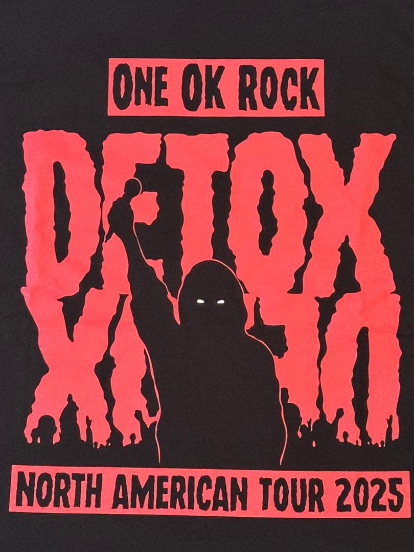 ONE OK ROCK DETOX Tシャツ 2025 L 北米ツアー ワンオク - メルカリ
