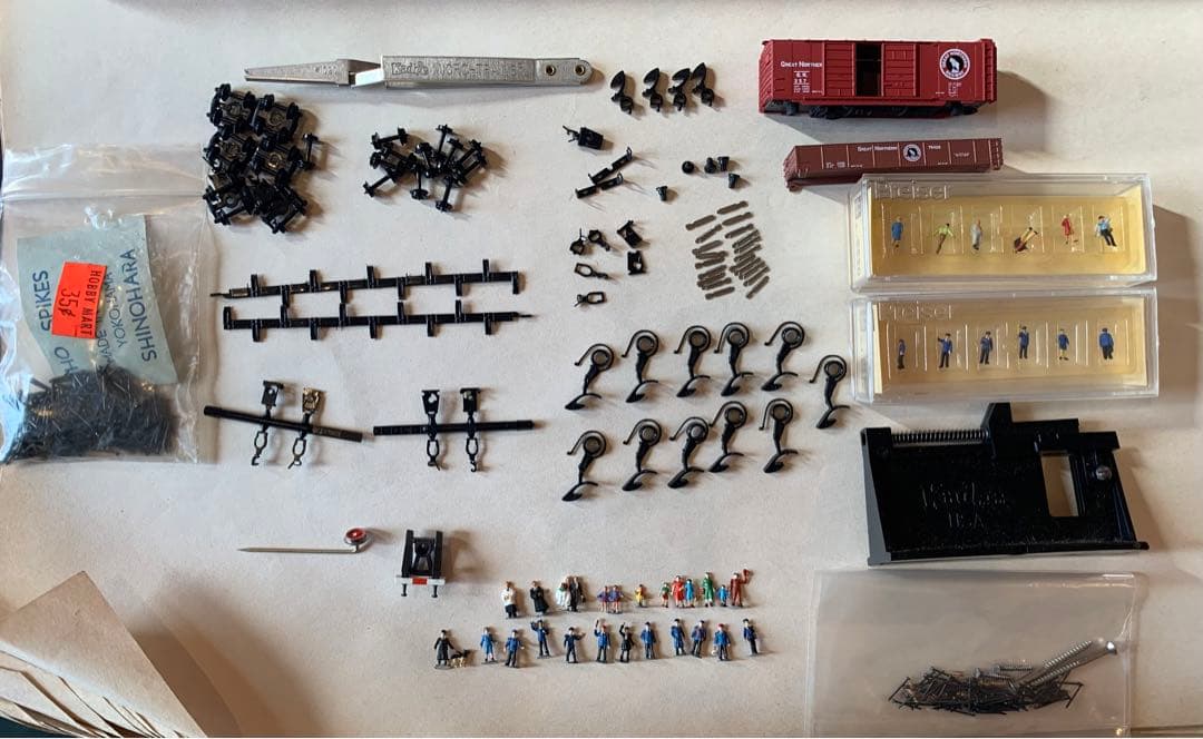 ⭐︎まとめ売り特価Micro trains&preiser フィギュア模型用パーツ ⭐︎まとめ売り特価Micro trains&preiser フィギュア模型用パーツ