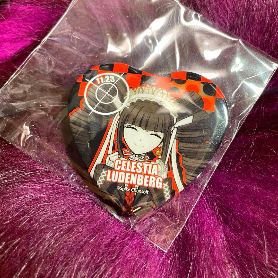 ダンガンロンパ セレス プリロール 缶バッジ バースデープリケーキ2024（セレスティア・ルーデンベルク）【特典缶