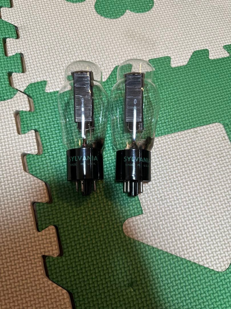 SYLVANIA 5U4G真空管 2本 made in USA sylvania-5u4gb-nos-tubes-fuzz-