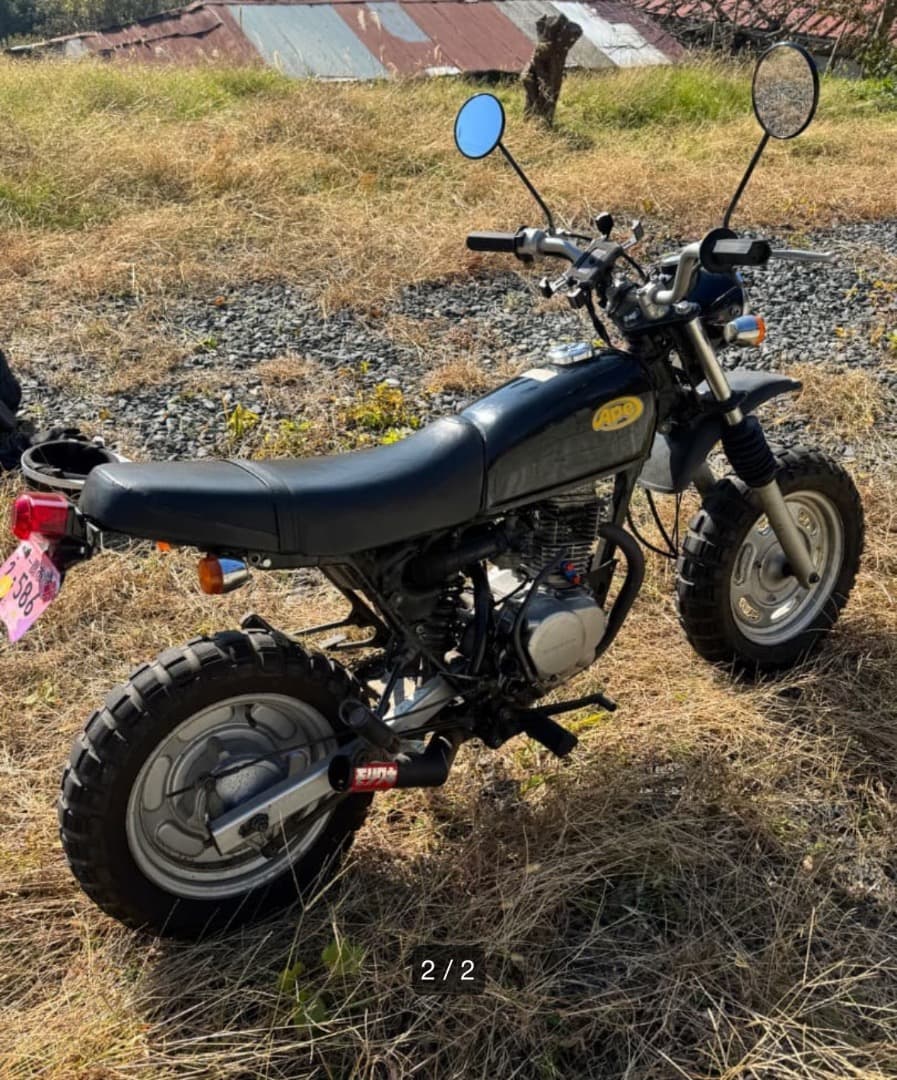 PRETTY RACING製 エイプ100/50 ショート管 黒 マフラー Amazon | PRETTY RACING製 エイプ100 APE ショート管 黒 マフラー