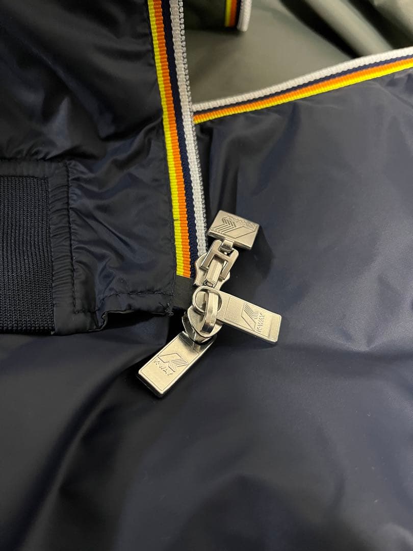 美品✨K-WAY リバーシブル ナイロンジャケット 上杉柊平youtubeで紹介