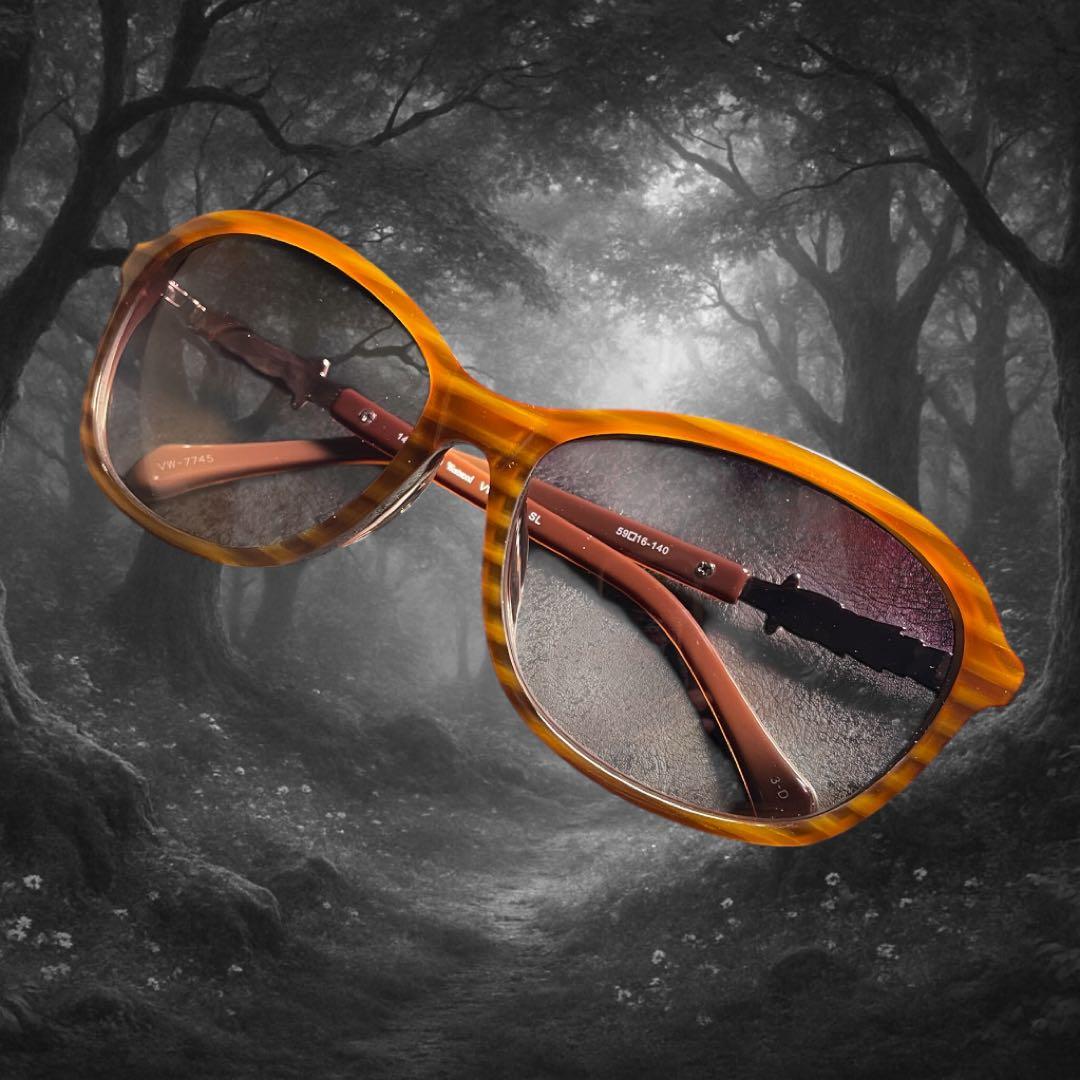 【Vivienne Westwood】 サングラス べっ甲 ケース付き Vivienne Westwoodブラウン ツートンカラーサングラス ケース付き