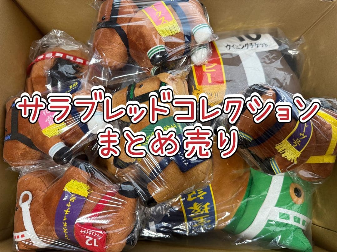 サラブレッドコレクション　まとめ売り　馬　記念　新品 サラブレッドコレクションぬいぐるみクリップ｜タイトーの1月の