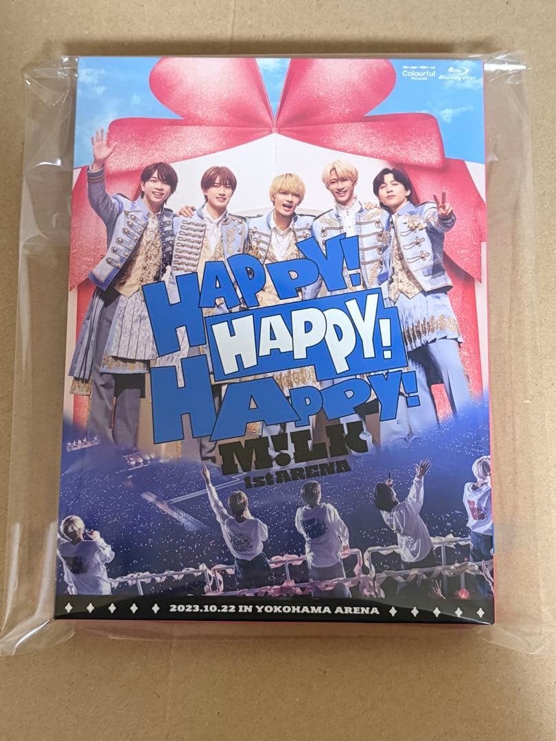 M!LK HAPPY! HAPPY! HAPPY! 初回限定盤　Blu-ray M!LK 1st ARENA ”HAPPY! HAPPY! HAPPY!” (Blu-ray) : M!LK | HMV&BOOKS