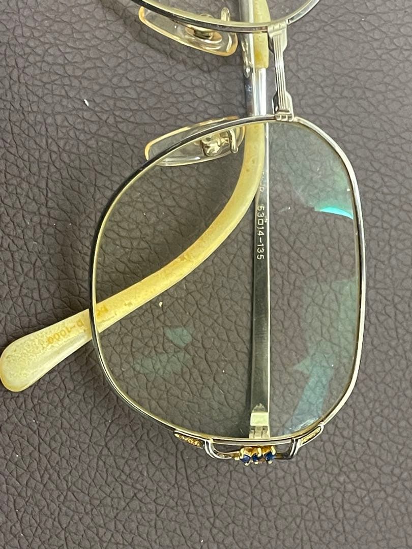 K18金使用 メガネ 23.2g