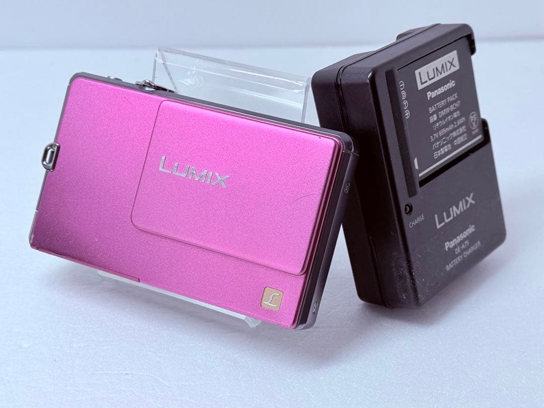 LUMIX DMC-FP1 ピンク 動作確認済 コンデジ スクエアデザイン LUMIX DMC-FP1 ピンク 動作確認済 コンデジ スクエアデザイン