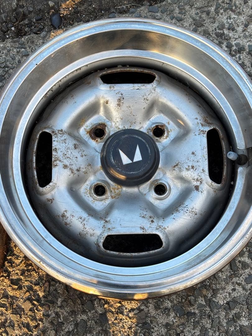 希少 いすゞ117クーペ ベレット 純正ホイール 4本 - メルカリ