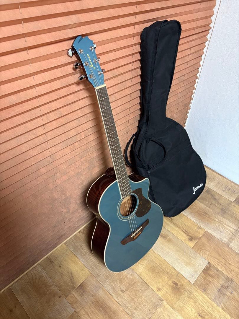 エレアコ アコースティックギター James J-400ACCBU