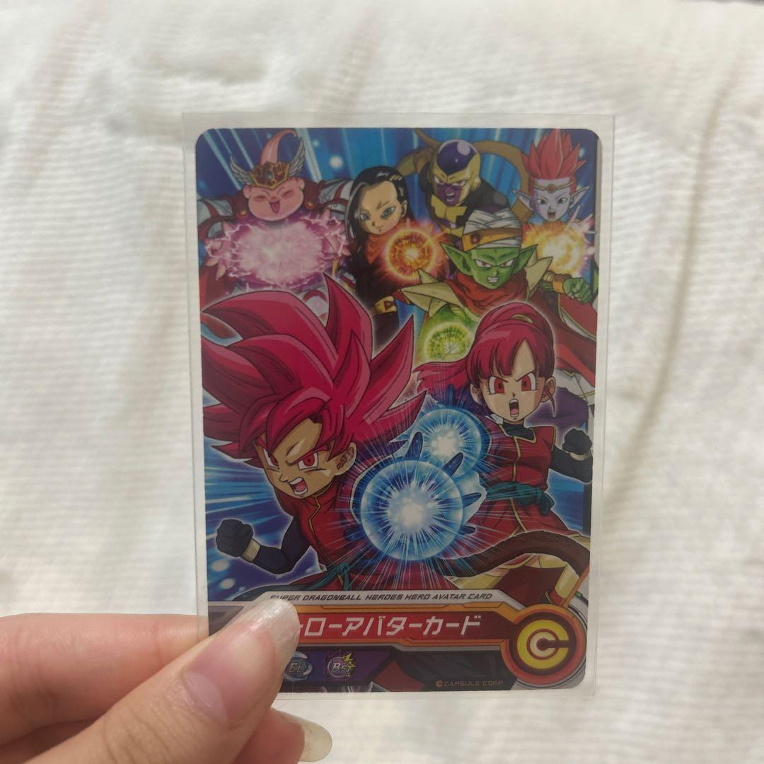 スーパードラゴンボールヒーローズ ヒーローアバターカード 6枚セット