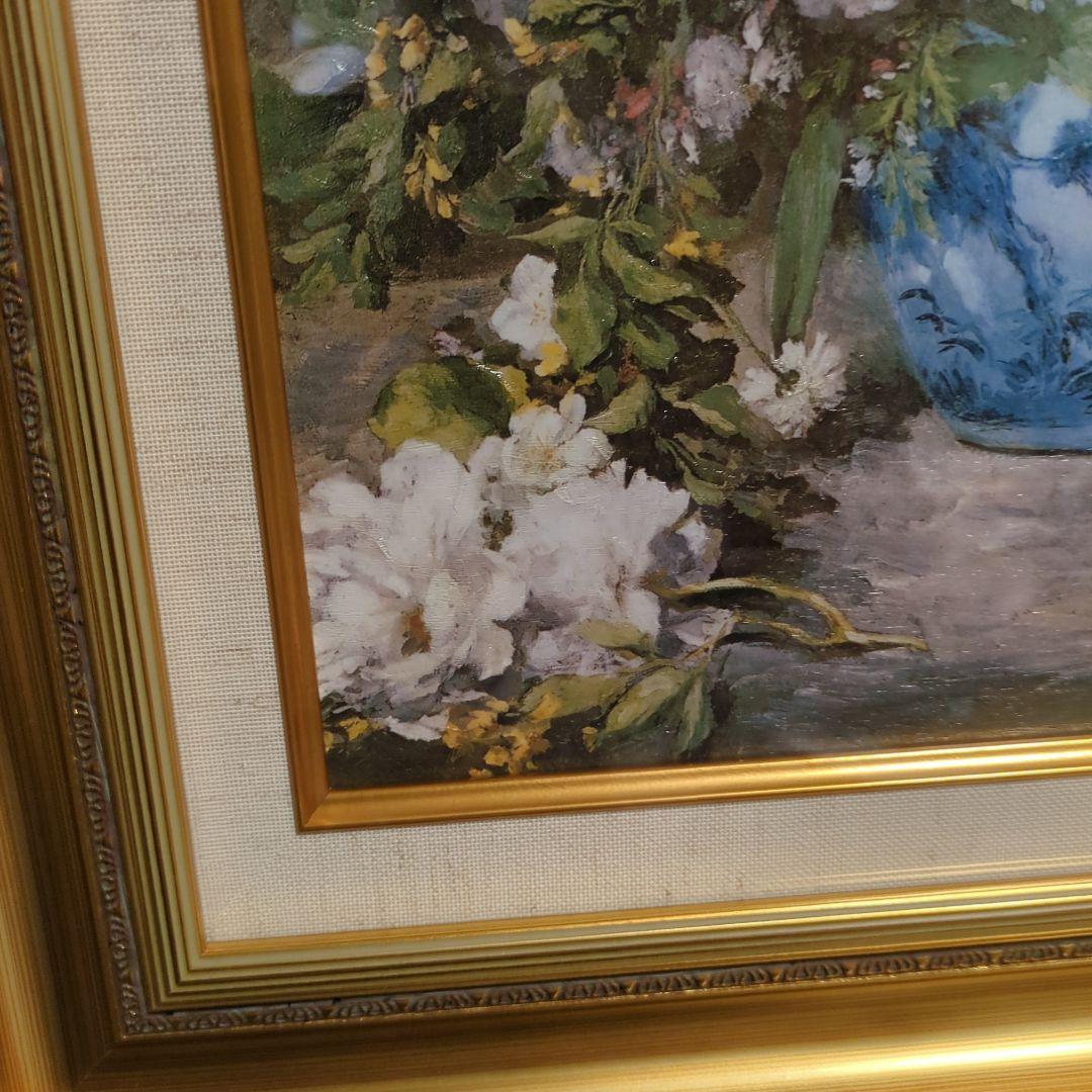 ルノワール複製美術品額装額付き