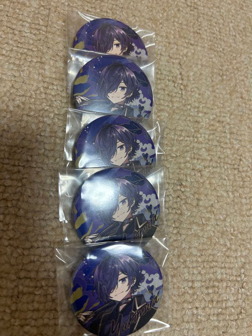 ゆきむら。 缶バッジ 5枚セット - メルカリ