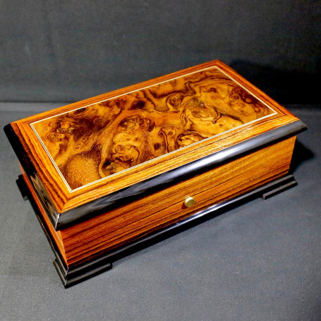 美品】リュージュ 高級オルゴール 72弁 アヴェマリア 3パート