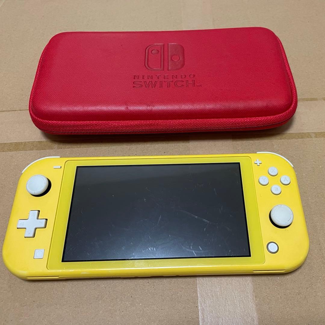 【Nintendo Switch light】本体/ケース Nintendo Switch Lite 本体ケース 画面保護フィルム 2点セット