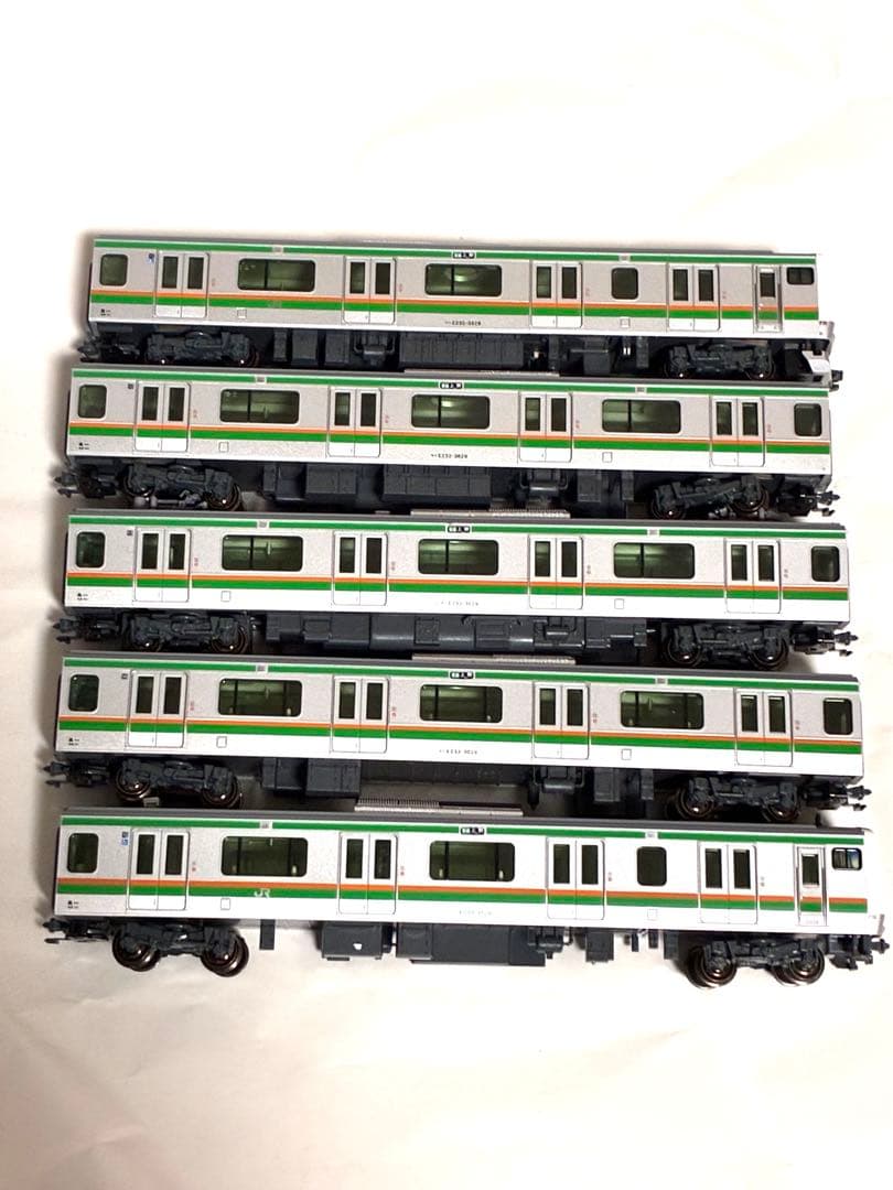 E233系3000番台東海道線　付属編成5両　kato ライト点灯動力動作確認済 KATO鉄道模型オンラインショッピング E233系3000番台 東海道線・上野