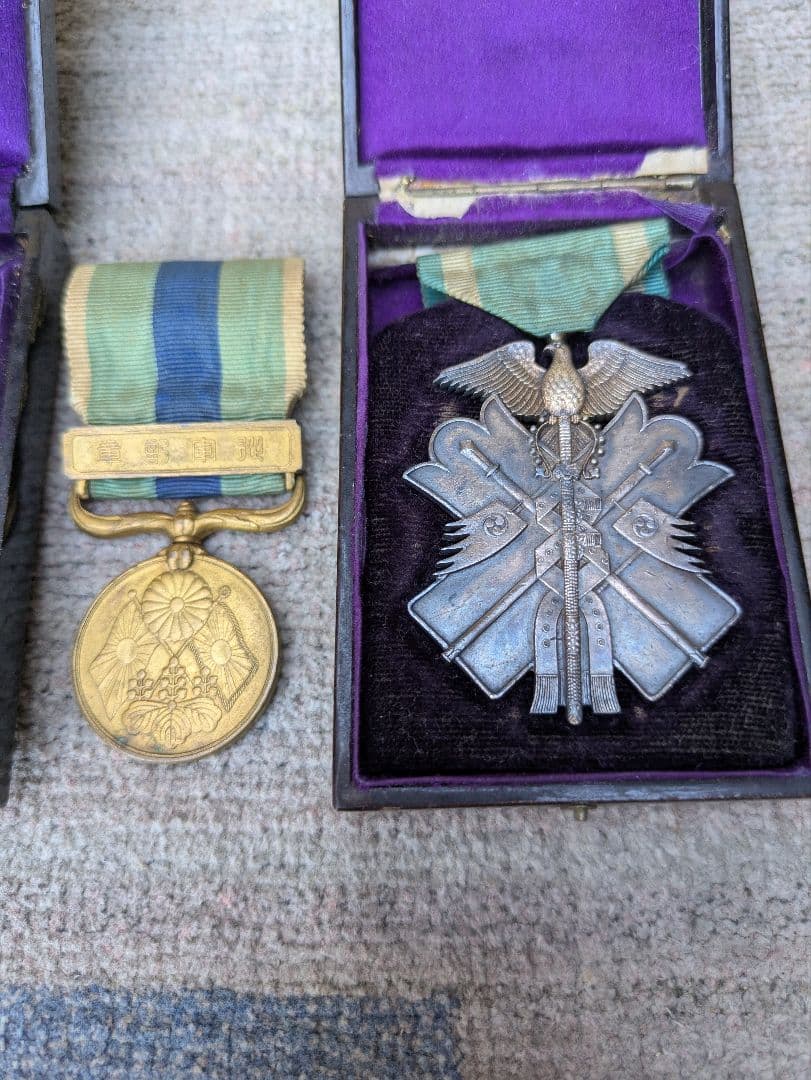 旧日本軍勲章 功七級金鵄章 ほか6点一括で