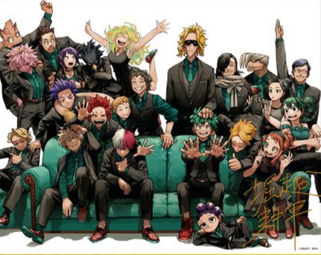 デジタル版　週刊少年ジャンプ　全サ　ヒロアカ　リッチポスター　B2 ヒロアカ リッチポスター B2サイズ - メルカリ