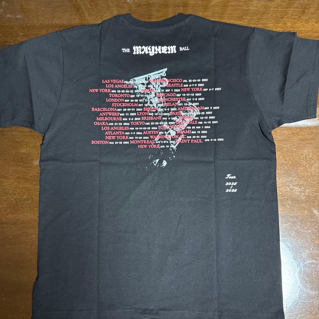 本日発送】 レディ・ガガ ENGLISH DATE BACK SS TEE - メルカリ