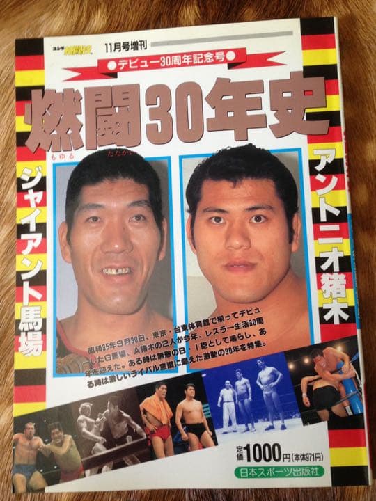 燃闘30年史 ジャイアント馬場 アントニオ猪木 燃闘30年史 ジャイアント馬場 アントニオ猪木 - メルカリ