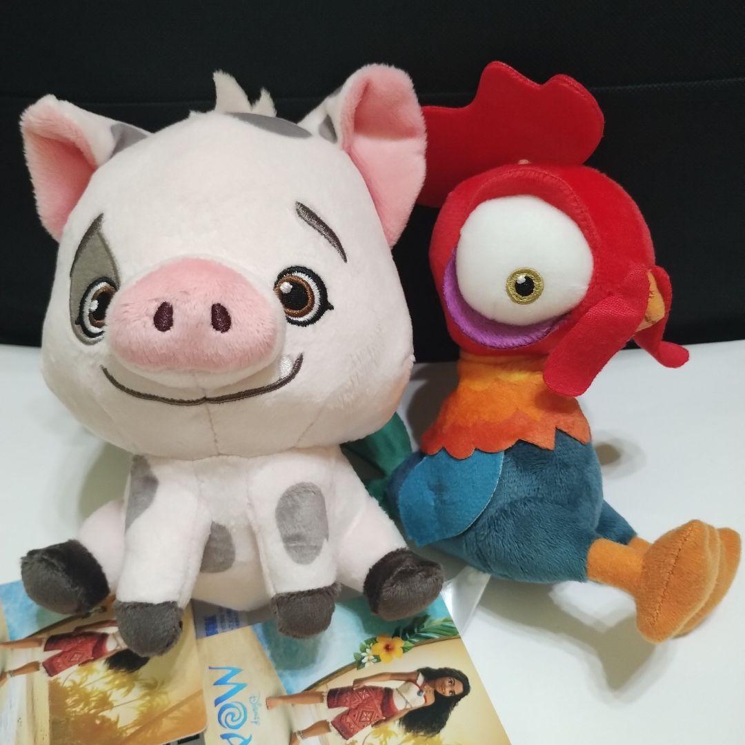 モアナと伝説の海 2 ヘイヘイ プア ぬいぐるみ 2体セット - メルカリ