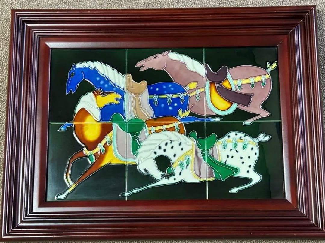 片岡鶴太郎大鷹水墨画 色紙に墨 ※購入前にコメント下さい