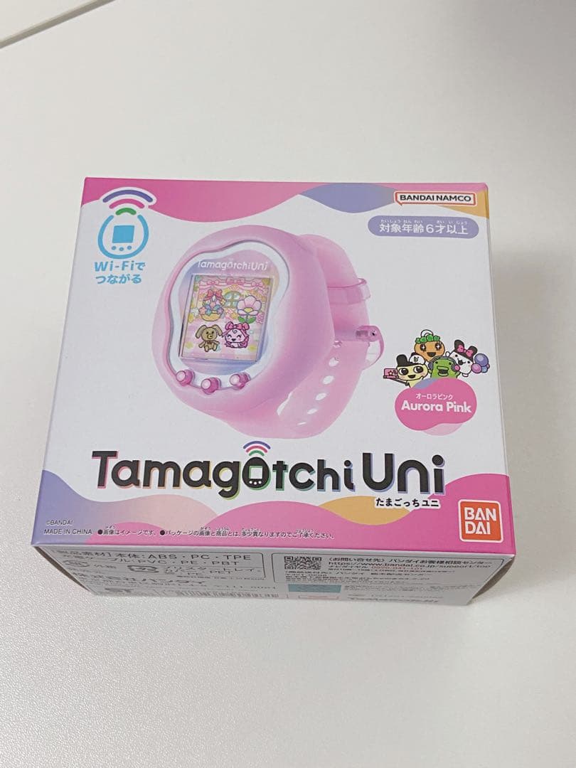 たまごっちユニ Uni オーロラピンク Amazon | Tama gotchi Uni Aurora Pink 対象年齢 6才以上 人気 限定